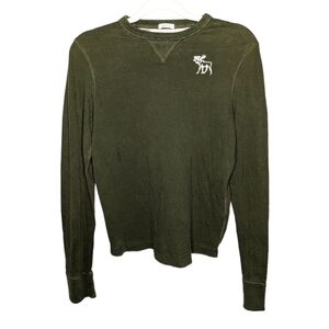 Y2K Abercrombie & Fitch Mens Muscle Long Sleeve Shirt Size XL